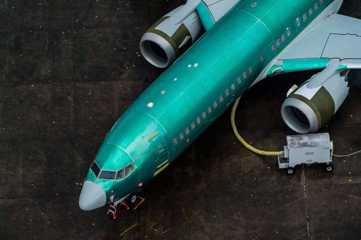 <i>David Ryder/Getty Images</i><br/>The Federal Aviation Administration is investigating whether Boeing employees are being pressured on safety issues. A Boeing 737 Max airplane here sits parked at the company's production facility on November 18
