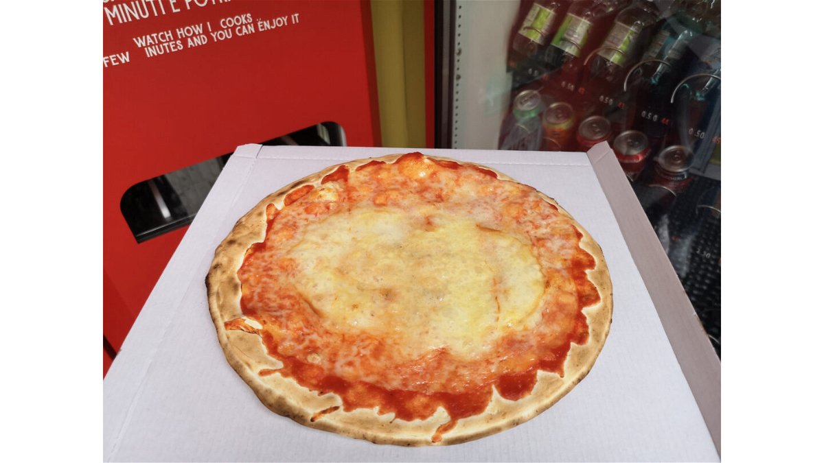 <i>Julia Buckley/CNN</i><br/>Rome's newest pizzaiolo (pizza-maker)