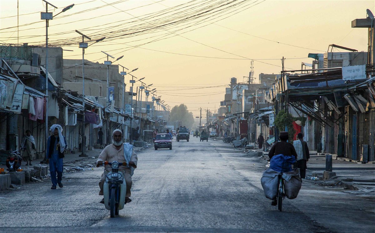 <i>M Sadiq/EPA-EFE/Shutterstock</i><br/>A view of a closed market in Kandahar