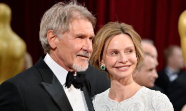Harrison Ford and his wife of ten years