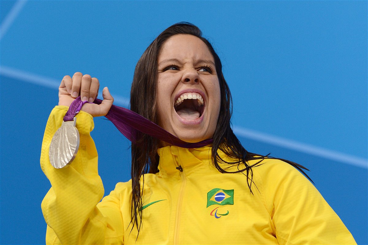 <i>Gareth Copley/Getty Images</i><br/>Edênia Garcia of Brazil is one of at least 30 athletes competing in the Tokyo Paralympics who identifies as LGBTQ.