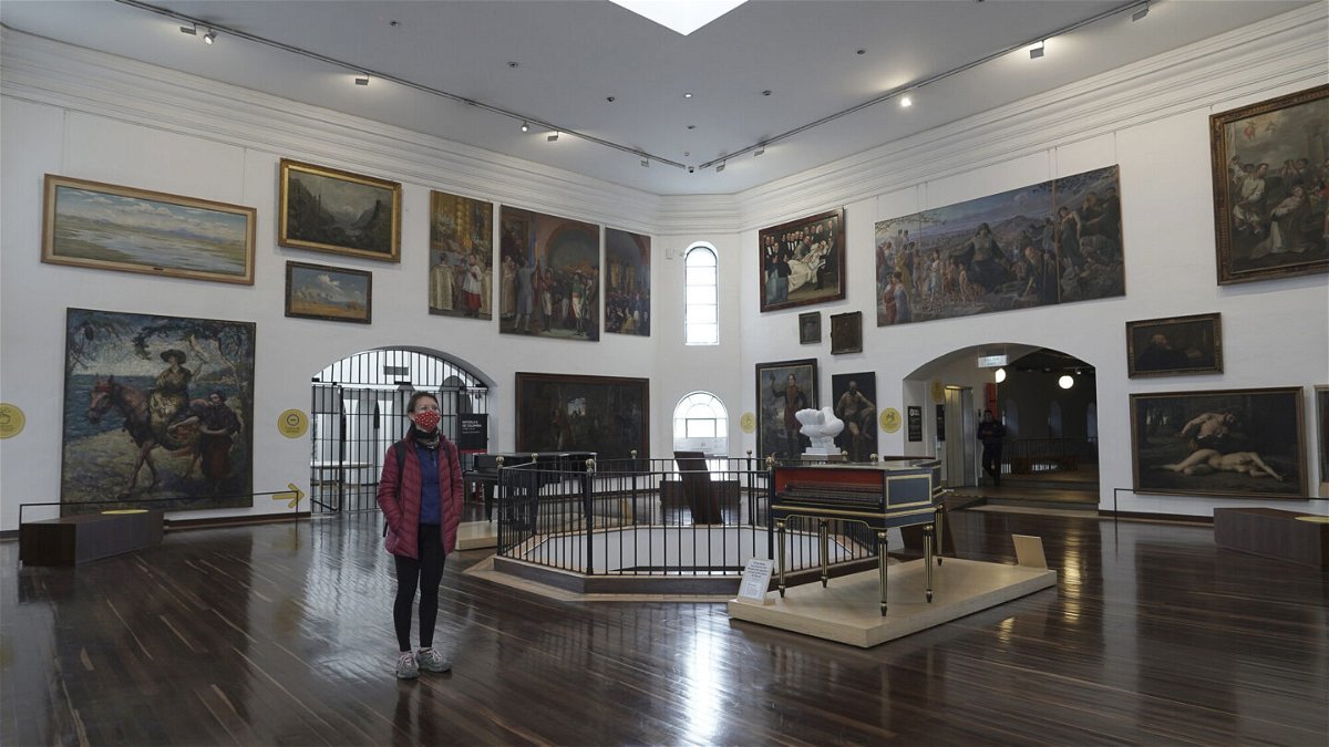 <i>Nathalia Angarita/Bloomberg/Getty Images</i><br/>The National Museum of Colombia reopened to the public after four months in summer 2020