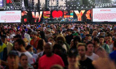 Thousands of people celebrating the return of New York City at a concert in Central Park were interrupted by severe weather ahead of Hurricane Henri's anticipated landfall