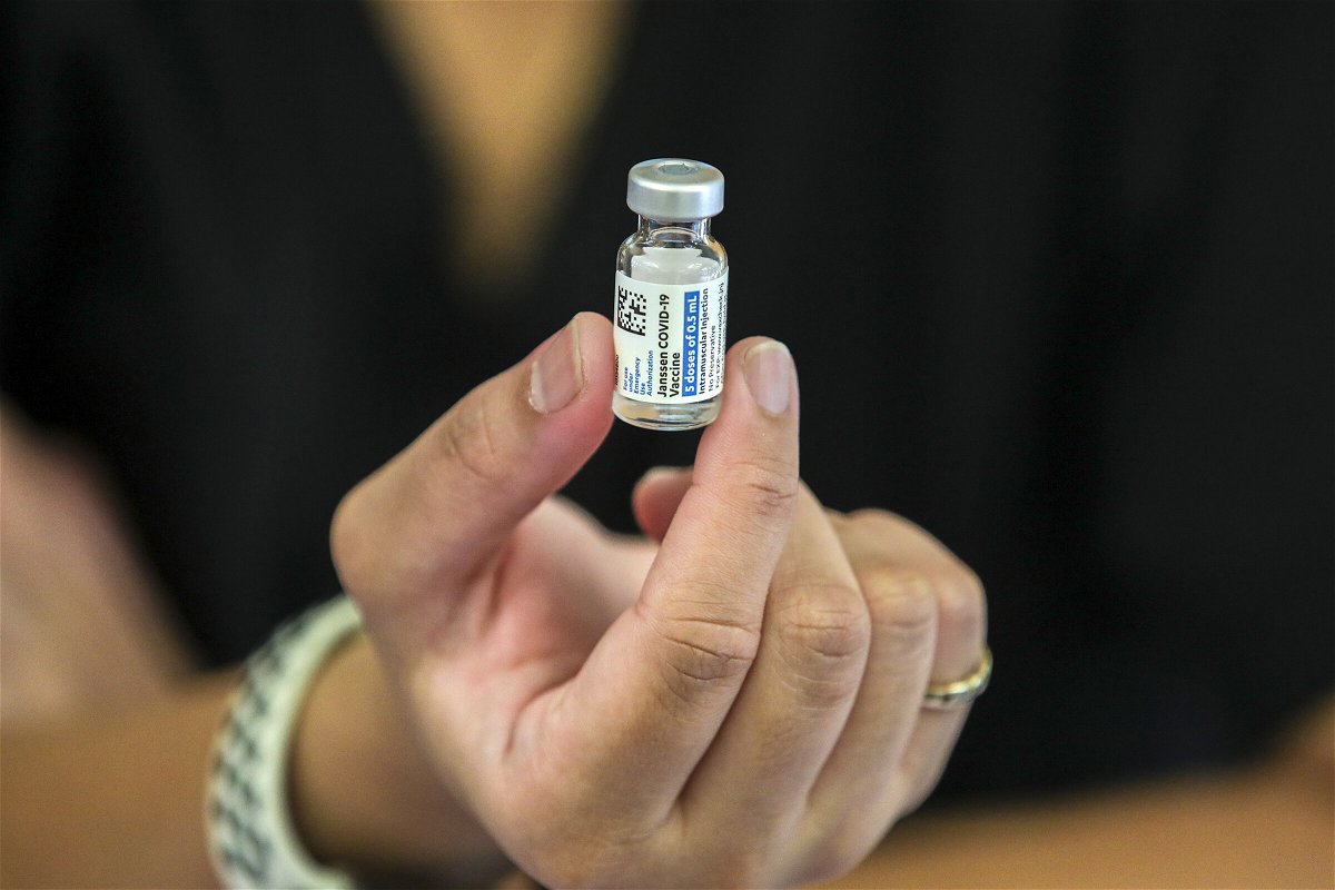 <i>Irfan Khan/Los Angeles Times/Getty Images</i><br/>People vaccinated with the one-shot Johnson & Johnson Covid-19 vaccine will be able to receive a supplemental mRNA vaccine dose in San Francisco