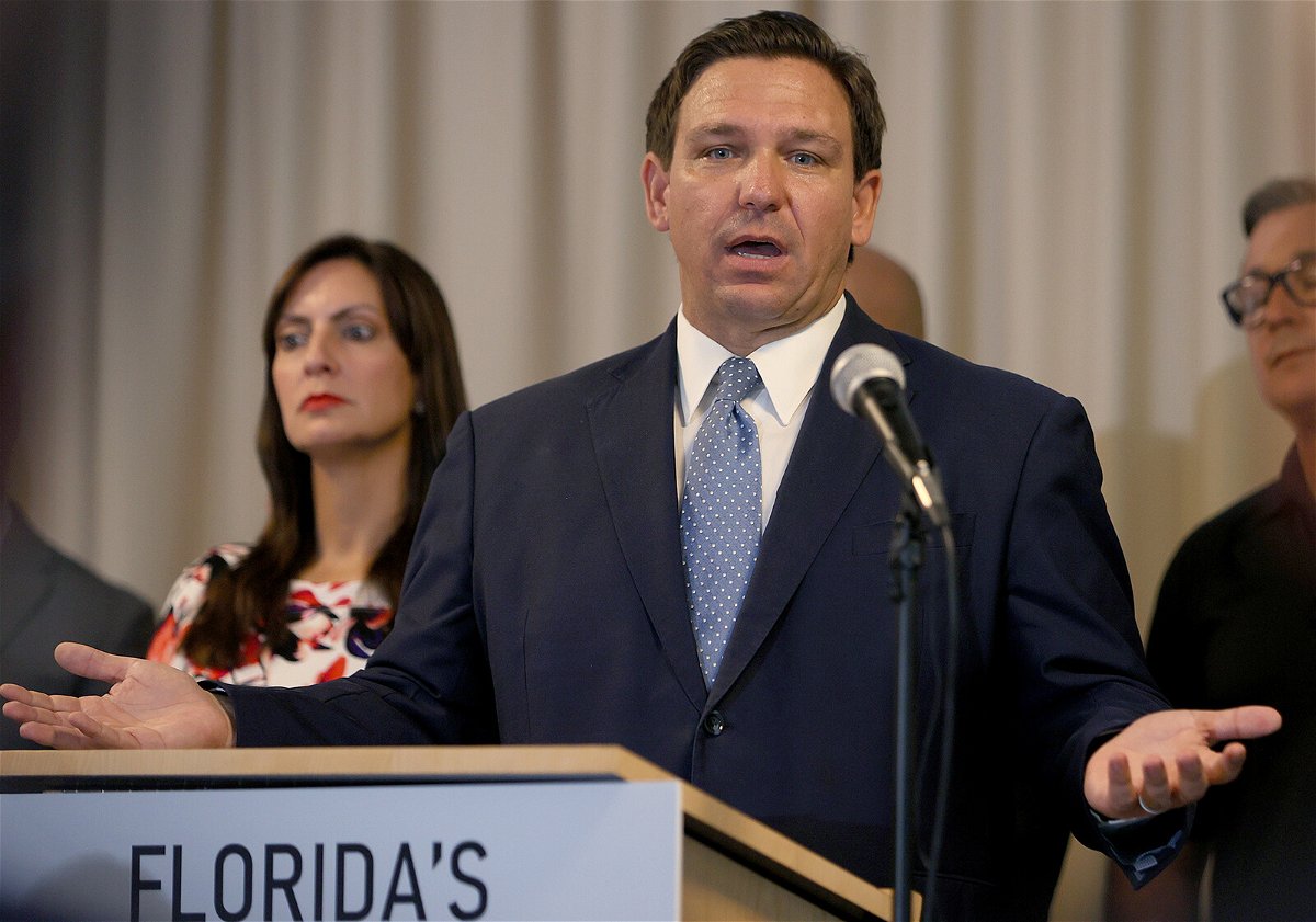 <i>Joe Raedle/Getty Images</i><br/>Florida Governor Ron DeSantis