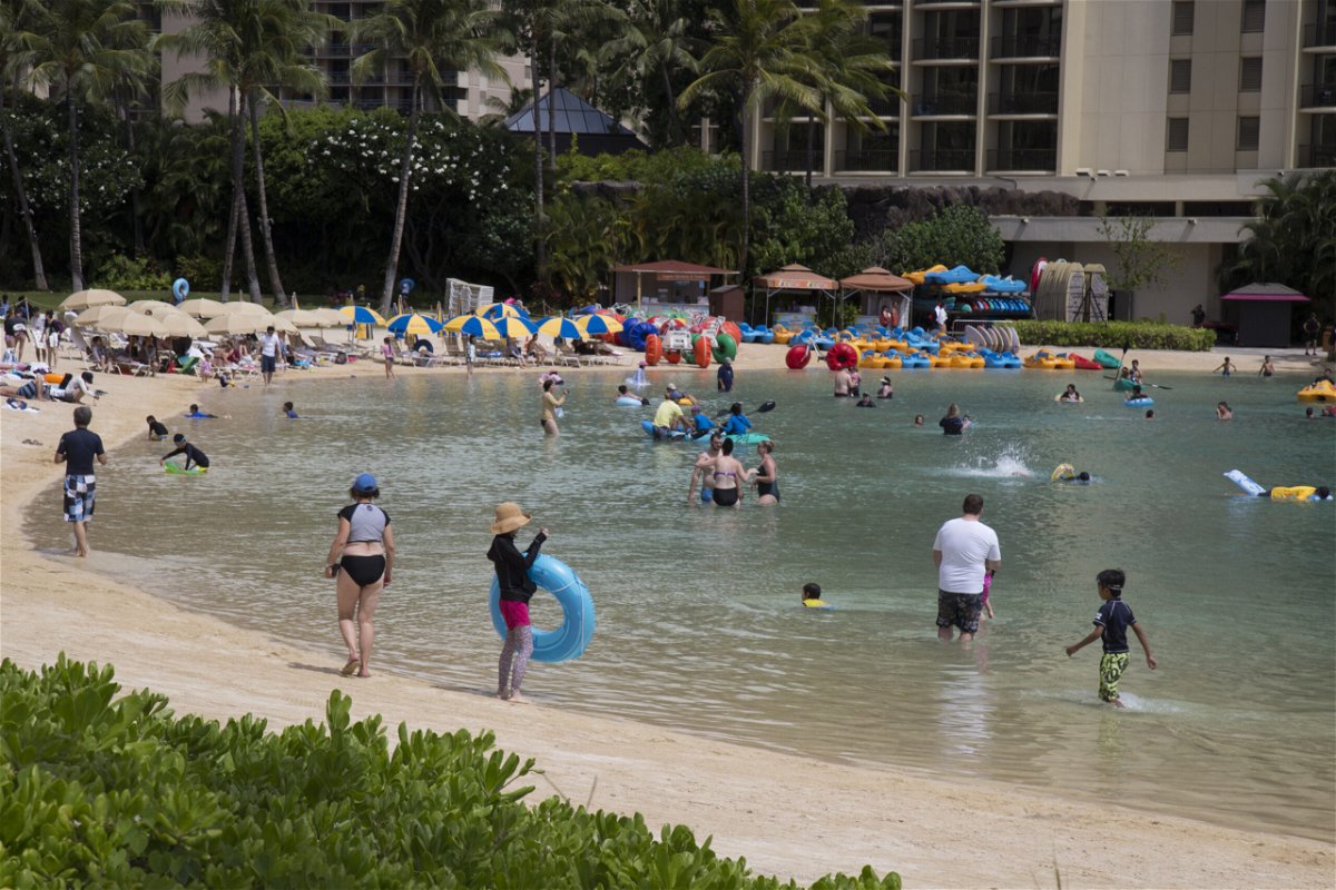 <i>Kat Wade/Getty Images</i><br/>Two visitors to Hawaii from the United States mainland were arrested for falsifying vaccination cards