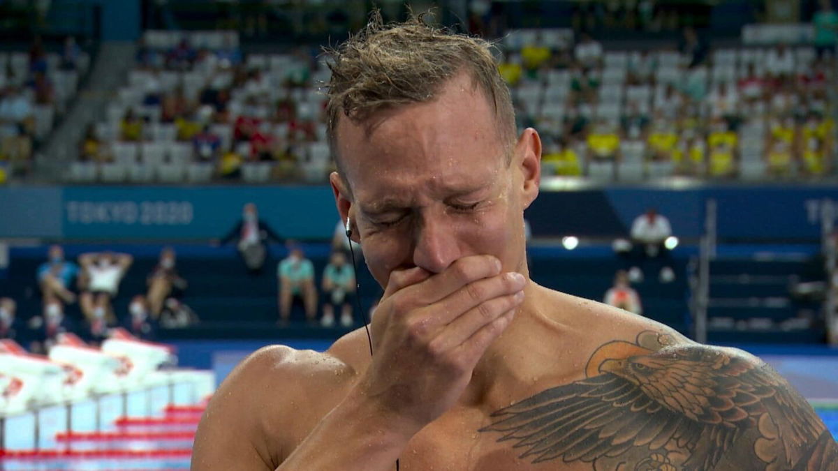 Tears at the 2020 Tokyo Olympics