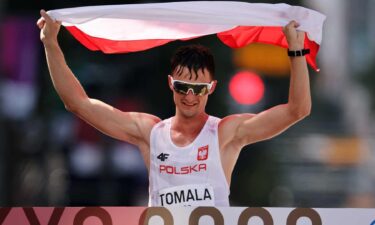 Poland's Dawid Tomala wins men's 50-kilometer walk