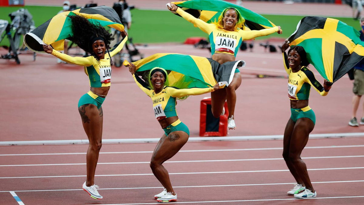 Jamaica caps strong Olympics with 4x100m relay win