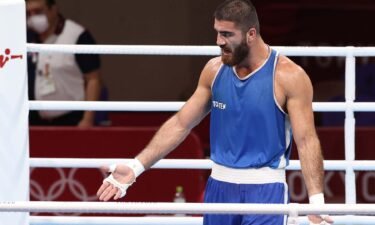 France's Mourad Aliev throws fit after getting disqualified