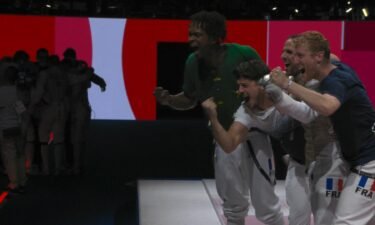 France defeats ROC to win men's team foil fencing gold