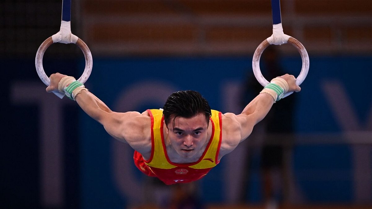 China's Liu Yang hits huge 15.500 on rings