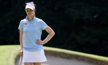 Madelene Sagstrom sums up golf round in one word: 'Hot'