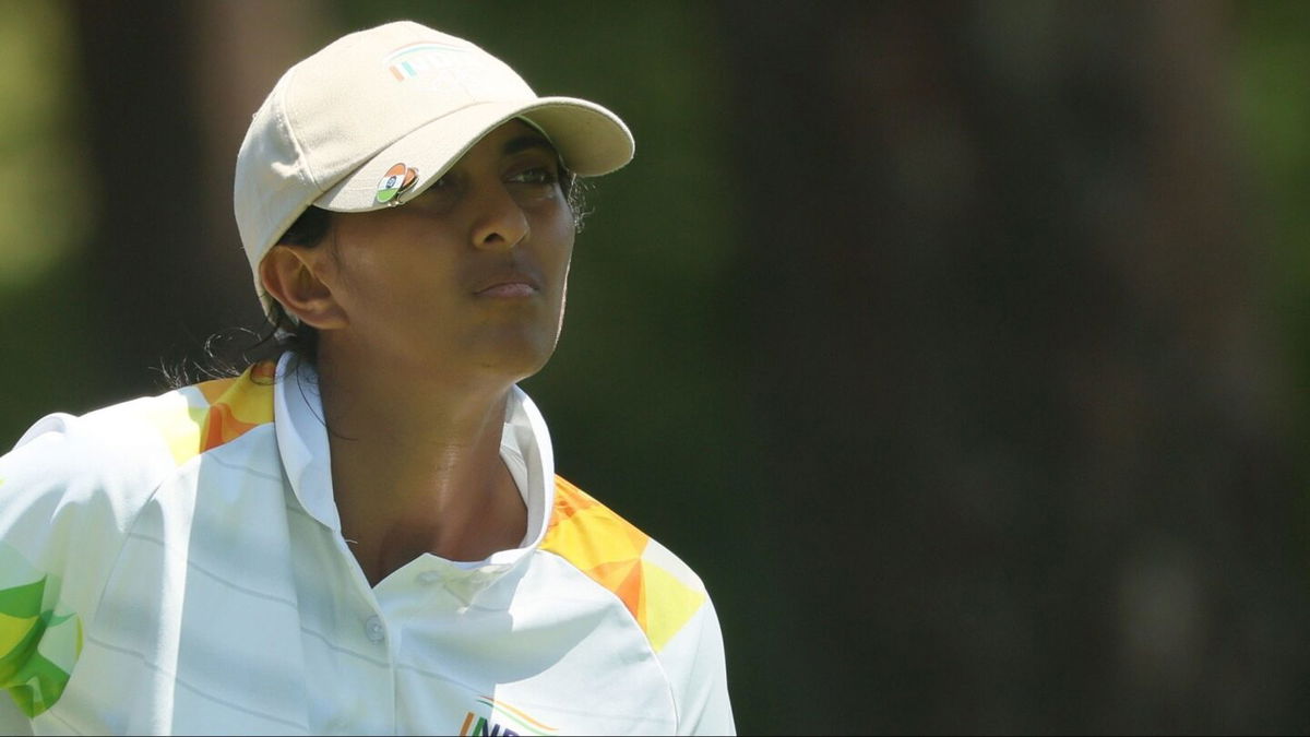 Aditi Ashok finishes strong for a 66 in Round 2