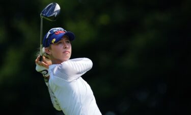 Nelly Korda finishes strong in first half of Round 3