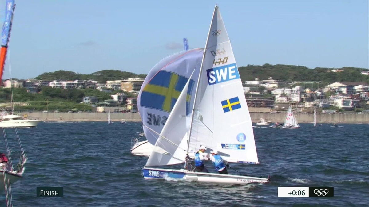 Australia wins in men's 470 as Sweden