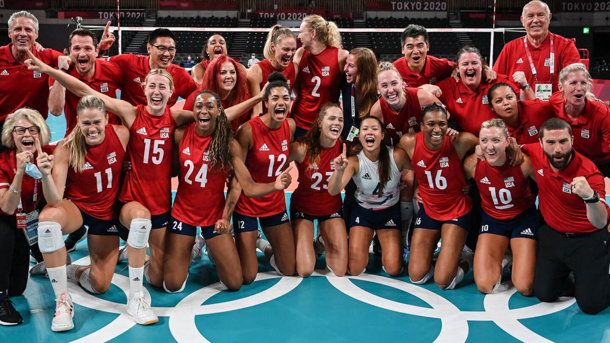 U.S. women defeat Brazil for first Olympic volleyball gold