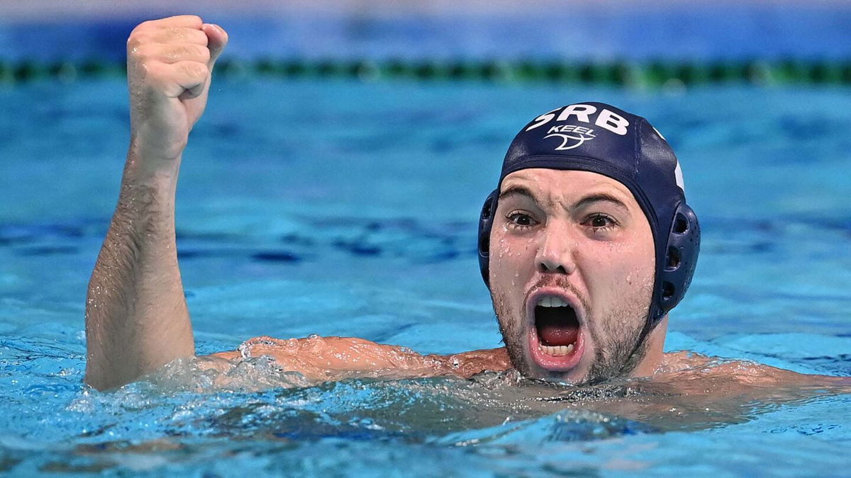 Serbia tops Italy in water polo to move to semifinal