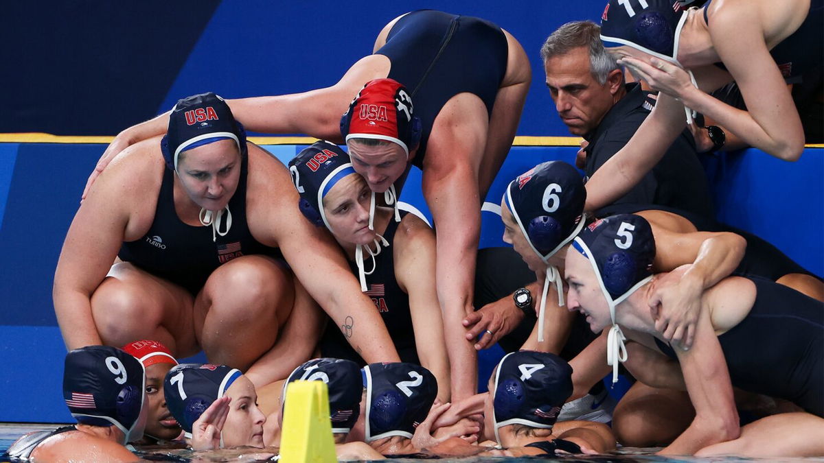 Time to celebrate: U.S. women's water polo wins 3-peat gold