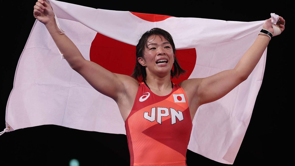 Japan's Kawai Risako overpowers Kurachkina to win 57kg gold