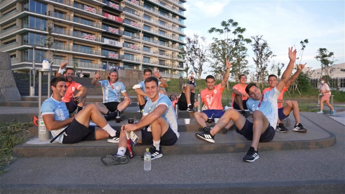Behind the scenes through TikTok in the Olympic village
