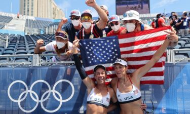 A-Team wins women's beach volleyball gold