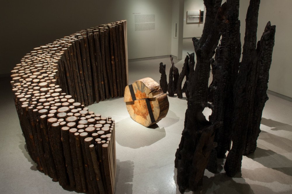 'Broken Equilibrium,' one of the elements of a new exhibit, 'Rethinking Fire,' due to open at Bend's High Desert Museum