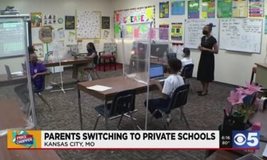 Kansas City area private schools are seeing increased interest in enrollment from former public school families. Harvest Christian School has seen an influx of students from public school.