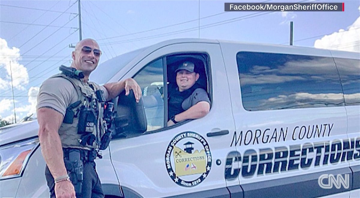 <i>Facebook/MorganSheriffOffice</i><br/>Eric Fields thinks the comparison is flattering.