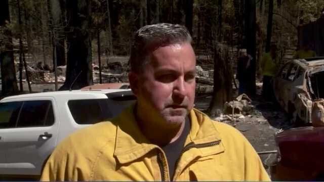 <i>KCRA</i><br/>Jeff Cornett was one of the many Grizzly Flats residents who lost his home in the Caldor Fire in El Dorado County