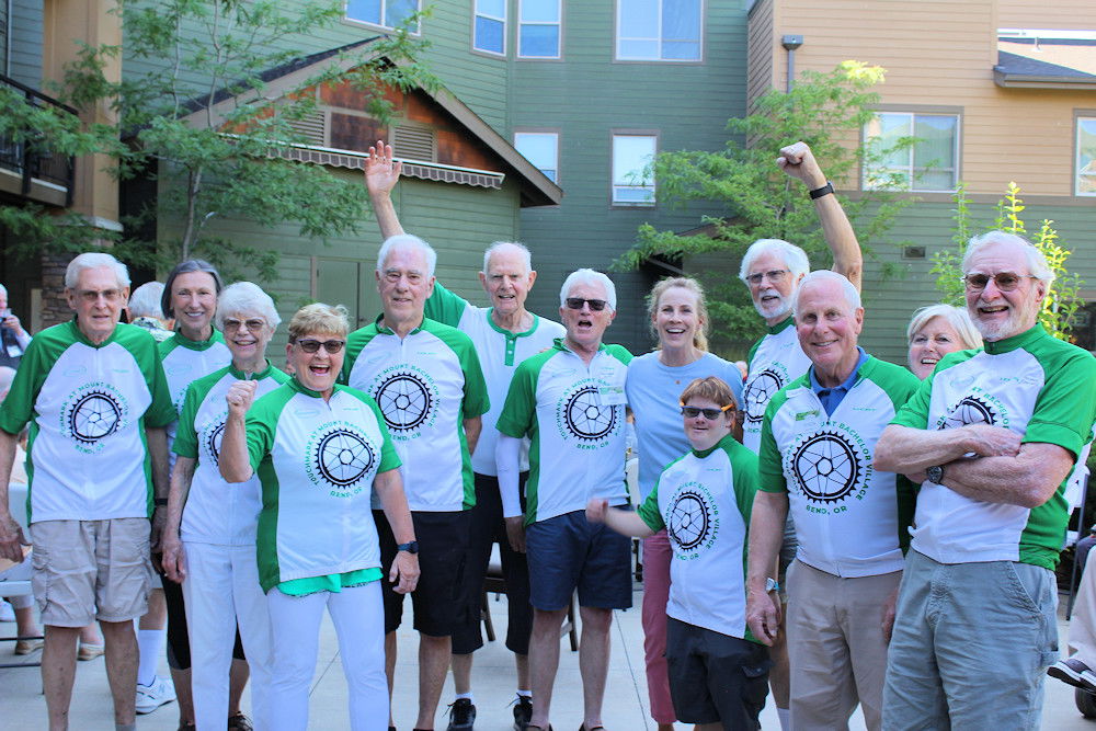 Touchmark at Mount Bachelor Village cyclists logged 5,091 miles in 2021, raising over $18,000 in donations for the Alzheimer’s Association’s Oregon & Southwest Washington Chapter