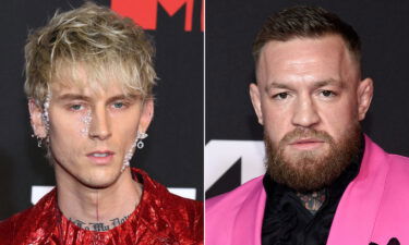 Conor McGregor denies altercation with Machine Gun Kelly at the MTV VMAs on Sunday.