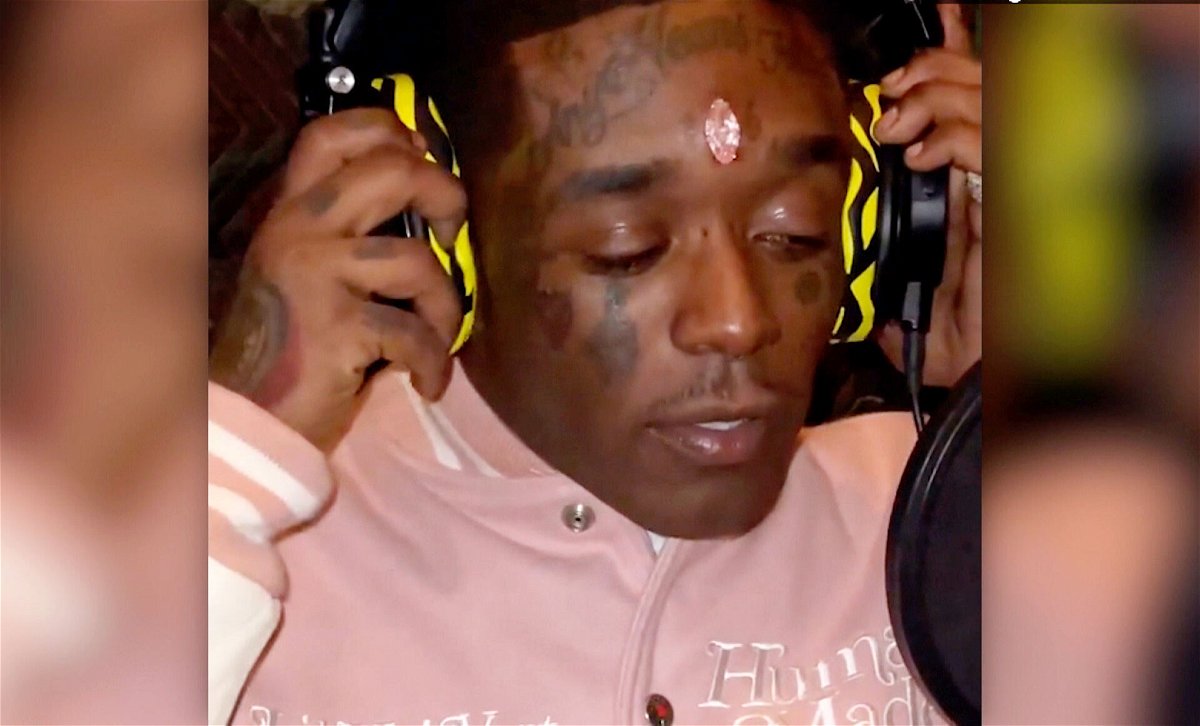 <i>Instagram/liluzivert</i><br/>Lil Uzi Vert says the fans ripped $24 million diamond out of his forehead.