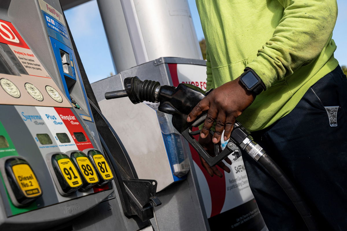 <i>David Paul Morris/Bloomberg/Getty Images</i><br/>Chevron is taking steps to shift its business away from fossil fuels as concerns about the climate crisis grow. Pictured is a Chevron gas station in San Francisco