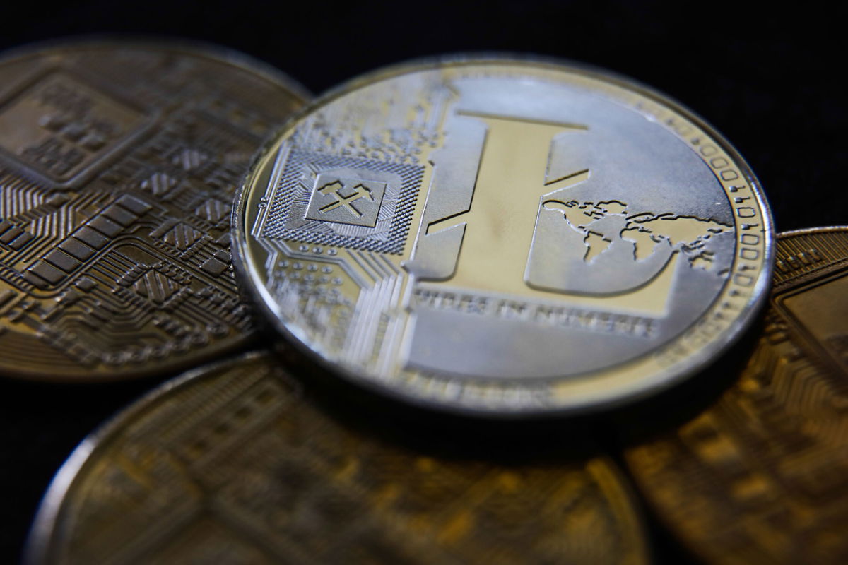 <i>Jakub Porzycki/NurPhoto/Getty Images</i><br/>Cryptocurrency litecoin surged around 25% early Monday after a falsified news release said Walmart would begin accepting the payment for online purchases.
