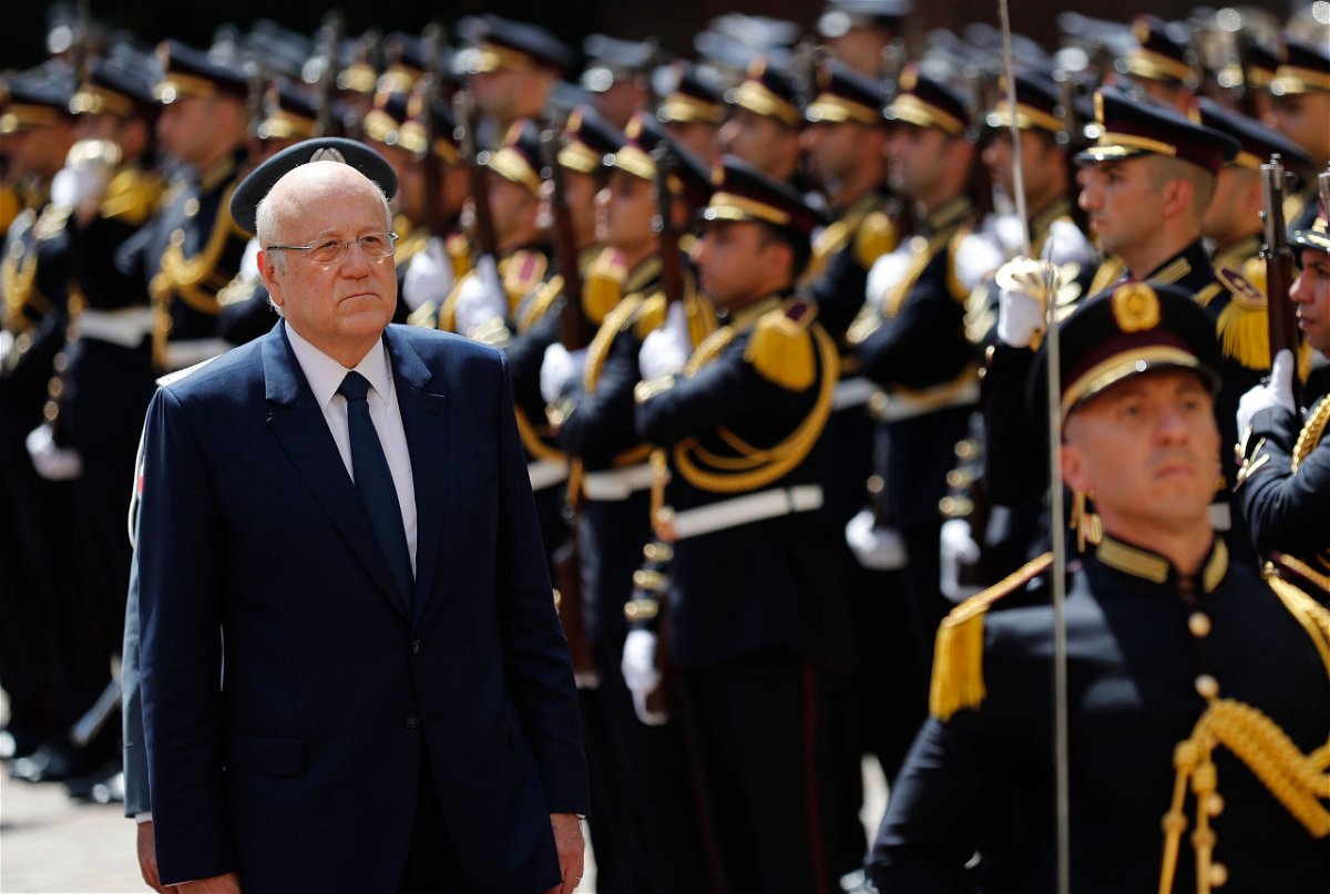 <i>Hussein Malla/AP</i><br/>Lebanese Prime Minister Najib Mikati
