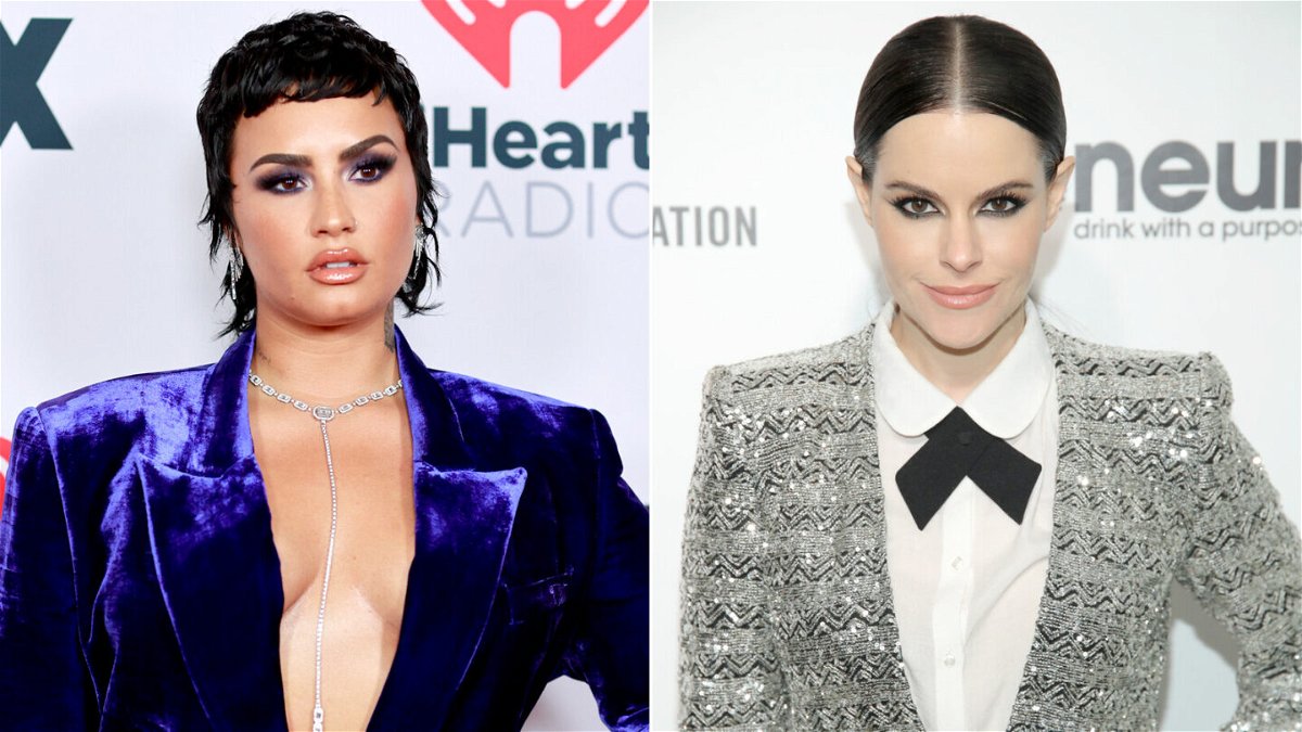 <i>Getty Images</i><br/>The 'Schitt's Creek' star Emily Hampshire says Demi Lovato asked her out on a date on Lovato's podcast.
