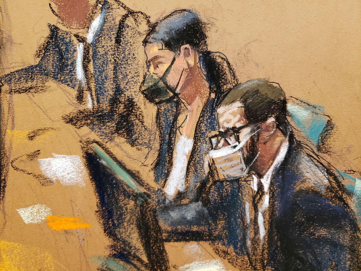 <i>Jane Rosenberg/Reuters</i><br/>R. Kelly listens as defense lawyer Calvin Scholar questions his former accountant John Holder at R. Kelly's sex abuse trial at Brooklyn's Federal District Court in New York on September 21.