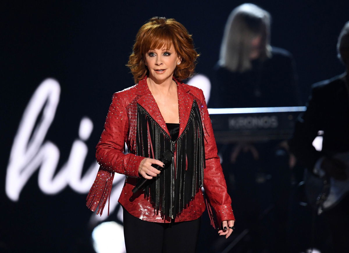 <i>Kevin Winter/Getty Images</i><br/>Reba McEntire expressed gratitude to the fire and police departments in Atoka