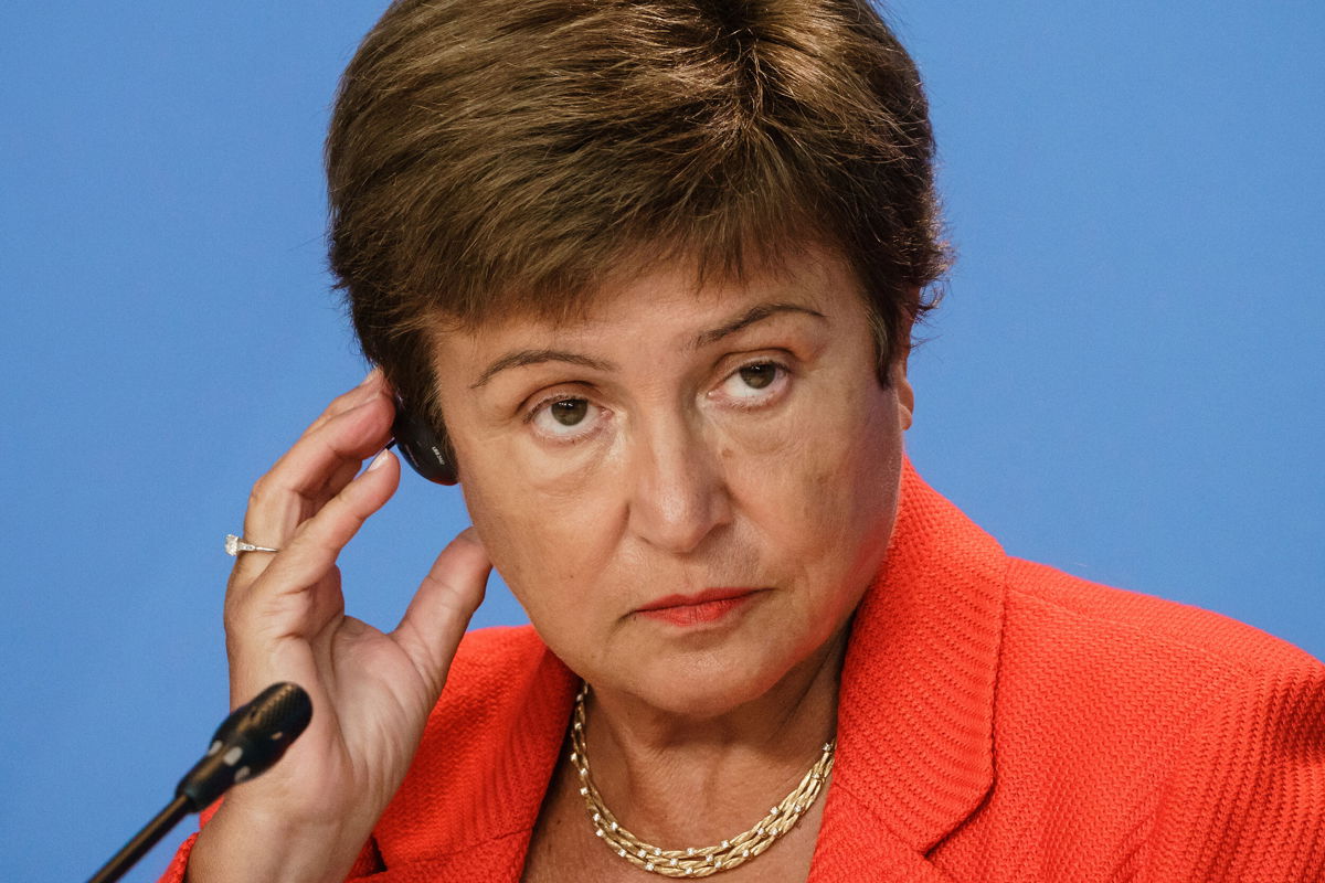 <i>Clemens Bilan/Pool/Getty Images</i><br/>Investigation finds World Bank leaders pushed staffers to boost rankings for China and Saudi Arabia in high-profile reports. Kristalina Georgieva is Managing director of the International Monetary Fund.