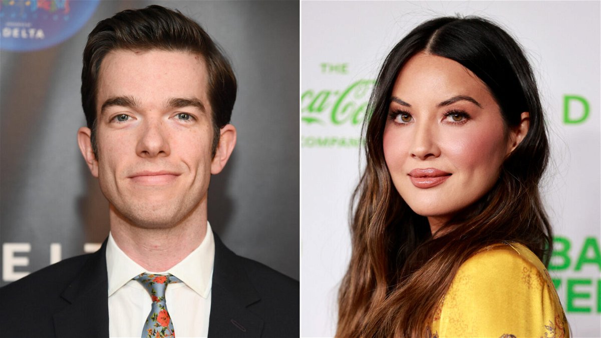 <i>Getty Images</i><br/>John Mulaney and Olivia Munn are expecting a baby.