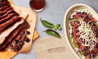 Chipotle is adding smoked brisket to its menus nationwide following a successful test conducted last year.