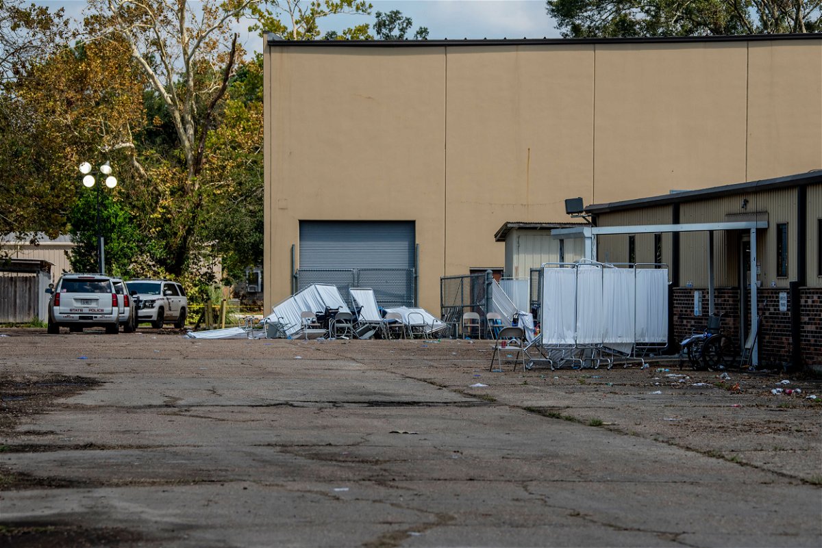 <i>Johnny Milano/The New York Times/Redux</i><br/>Louisiana revokes the licenses of seven nursing homes that evacuated patients to a warehouse ahead of Hurricane Ida. Seven of the residents sheltered at the warehouse died.
