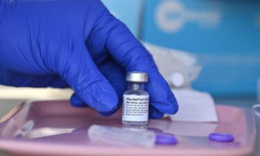 New York Gov. Kathy Hochul signs an executive order to address potential health care worker shortages as vaccine mandate begins. Pictured is a vaccine clinic in Los Angeles