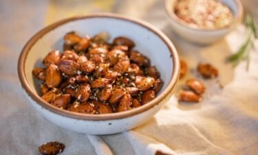 Roasted almonds get an upgrade with za'atar and rosemary.