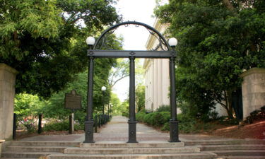 The University of Georgia campus in Athens