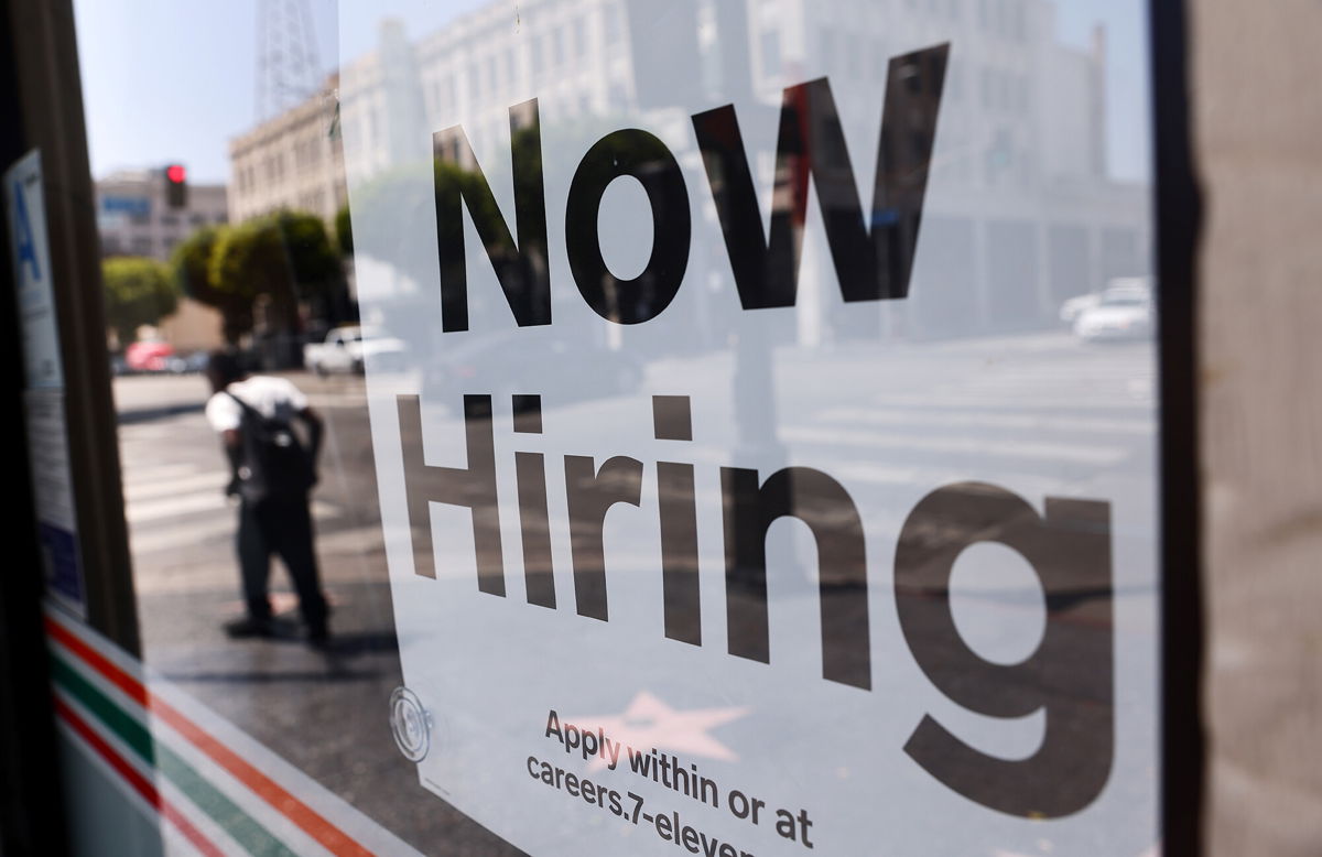 <i>Mario Tama/Getty Images</i><br/>The Delta variant threatens to slow the US jobs recovery.
