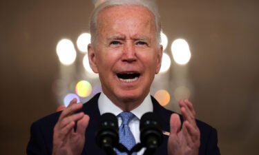 President Joe Biden on Wednesday blasts the Texas' 6-week abortion ban as 'extreme' and a violation of a woman's constitutional right to have an abortion. Biden here speaks from the White House on August 31.