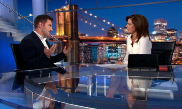 Airbnb CEO Brian Chesky speaks with CNN's Erin Burnett