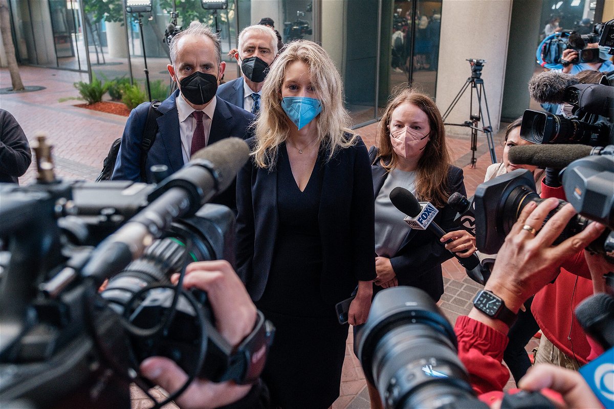 <i>Nick Otto/AFP/Getty Images</i><br/>The Jury in the criminal trial of Elizabeth Holmes has been selected. Holmes here arrives for her fraud trial